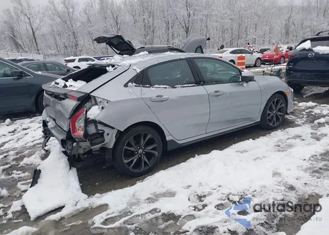 2019 Honda Civic Sport from USA, damaged, VIN SHHFK7G48KU215005